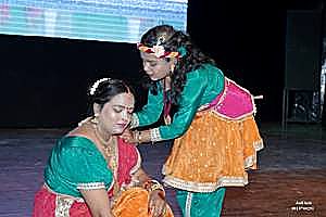 Dance performance by artists